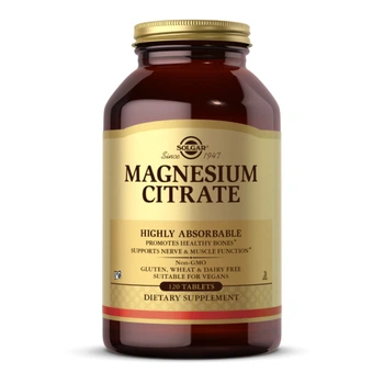 Магній цитрат Solgar Magnesium Citrate 120 таблеток