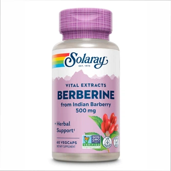 Берберін Solaray Berberine 500mg 60 vcaps