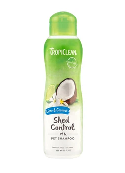 Шампунь TropiClean Лайм и кокос для ускорения линьки, для собак и кошек, 355 мл