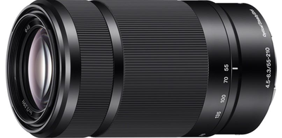Об'єктив Sony 55-210mm Black , f/4.5-6.3 для камер NEX (SEL55210B.AE)