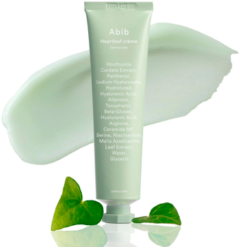 Крем для обличчя Abib Heartleaf Calming Tube заспокійливий 75 мл (8809864762503)