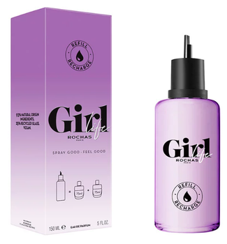 Wymienny wkład wody perfumowanej damskiej Rochas Girl Life refill 150 ml (3386460137386)