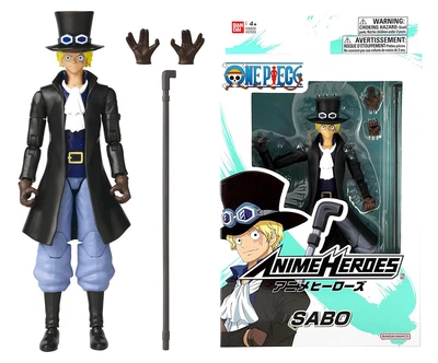 Bandai Оригінальна рухома фігурка Сабо (Sabo) ANIME HEROES з аніме Ван Піс / One Piece