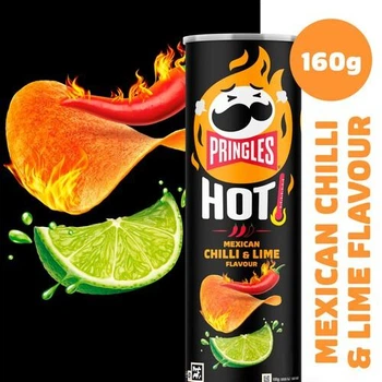 Чипси Pringles Hot Mexican Chilli & Lime Flavour 160 g