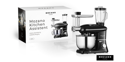 Кухонний комбайн Mozano 2300 Вт - Планетарна кухонна машина