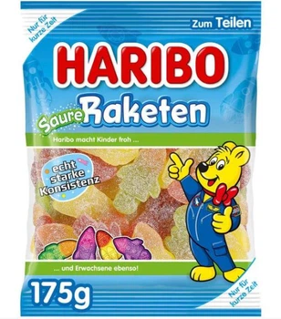 Haribo Saure Raketen Кислые ракеты 175г