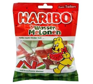 Haribo Wasser Melonen Арбузы в сахаре 175g
