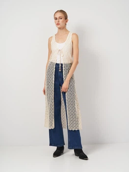 Куртка жіноча Zara 7901/223 S Бежева (07901223712028)