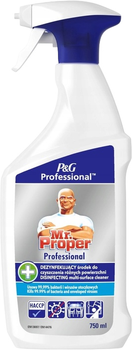 Środek dezynfekujący Mr Proper Professional do czyszczenia różnych powierzchni 750 ml (8006540982792)