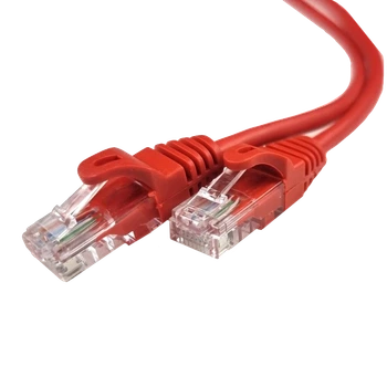Патч-корд EServer UTP CAT5e красный 1 м