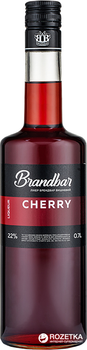 Лікер Brandbar Cherry 0.7 л 22% (4820085491205)