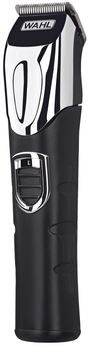 Тример WAHL Total Beard Grooming Kit, для бороди і вусів, мережа+акум., насадок-12, сталь, чорний (09854-2916)
