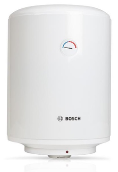 Водонагрівач електр. BOSCH круглий Tronic 2000, 50л, 1,5кВт, мех. кер-ння, C, білий (7736506090)