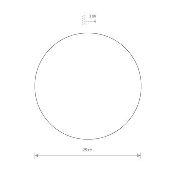 Светильник Ring Wood M 10281 3000K 150Lm Nowodvorski черный / золотой