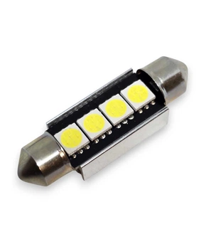 Светодиодная лампа C5W Festoon 4SMD 5050 12V 39мм с обманкой (32123)