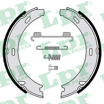 06869 LPR - Гальмівні колодки до барабанів LPR (06869)
