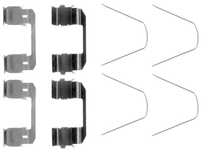 109-1743 QUICK BRAKE Планка супорта прижимна Quick Brake (1091743)