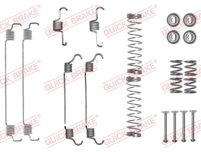 105-0835 QUICK BRAKE Комплект пружинок колодок ручника Citroen C2/C3/C4/Peugeot 208/301 02- Quick Brake (1050835)