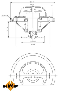 725096 NRF Термостат NRF (725096)