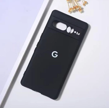Чохол з лого "Google" з мікрофіброю Google Pixel 7Pro Чорний