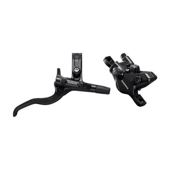 Дисковый гидравлический тормоз Shimano Deore MT410-1 задний (правая ручка BL-M4100, калипер BR-MT410)
