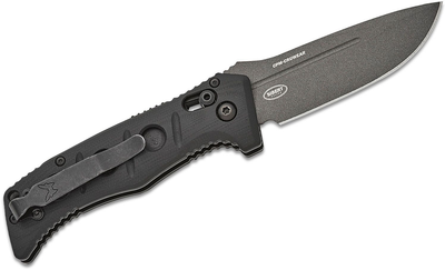 Ніж Benchmade 2730GY-1 Sibert Mini Auto Adamas Чорний (4009048)