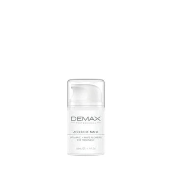 Мультивитаминная маска для глаз «Витамин С и белые цветы» Absolute mask Vitamin C + White Flowers Demax 50 мл