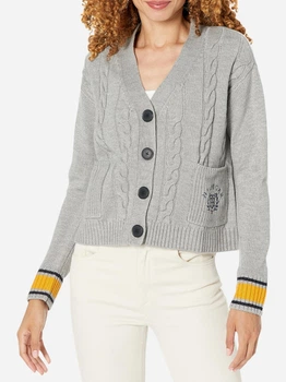 Кардиган вязаный женский Tommy Hilfiger 255764990 M Серый (1159816601)