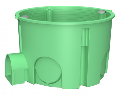 Коробка установочная MB001 D65×45 для сплошных стен Plank PLK5001500