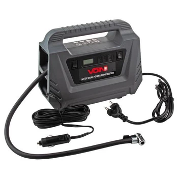 Автокомпрессор VOIN 116PSI 10A 25л AC/DC автостоп