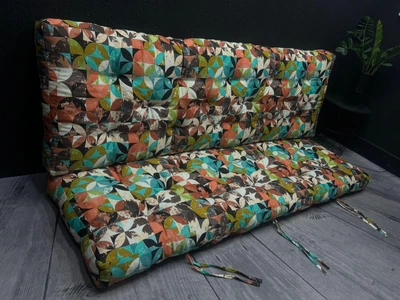 Матрац на качелю, диван з піддонів, лавочку, шезлонг Дак 150*50*50