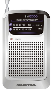 Радіоприймачі --- Товар Без Бренда --- SMARTON SM 2000 Silver 35014527