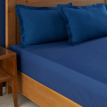 Простирадло Nautica Home 120107471 180х240 см Бавовна Синій