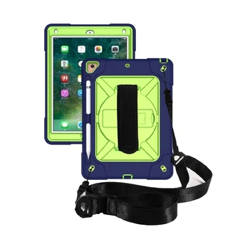 Чехол ARM Cover Apple iPad 6 (9.7") защитный с ремнём и подставкой 360° Blue/Green
