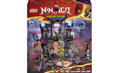 Конструктор LEGO Додзьо тіней у вовчій масці 1190 деталей (71813)