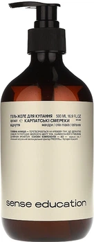 Гель-желе для купания "Карпатские ели" - Sense Education 500ml (1389504-21118876)