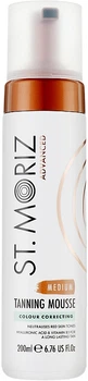 Мус для корекції автозасмаги, середній - St. Moriz Advanced Colour Correcting Tanning Mousse Medium 200ml (1067375-72510)