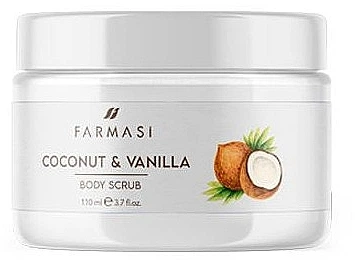 Скраб для тела "Кокос и ваниль" - Farmasi Coconut & Vanilla Body Scrub 110ml (1363039-19331536)