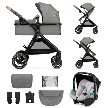 Універсальна коляска 3 в 1 Kinderkraft Esme Moonlight Grey (KSESME00GRY3000)