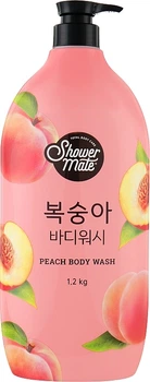 Гель для душу з ароматом персика - Kerasys Shower Mate Peach Body Wash 1200ml (1170364-133381)