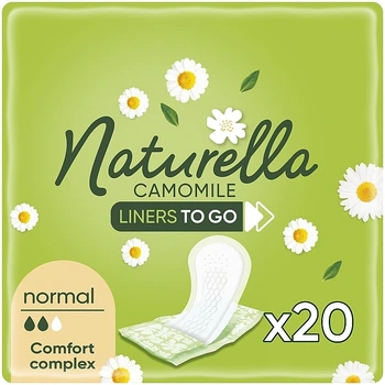 Щоденні гігієнічні прокладки, 20 шт - Naturella To Go Liner Normal 20шт (808096-31024446)