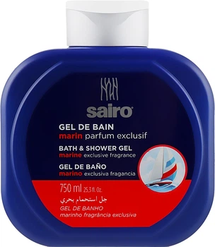 Гель для душа и ванны "Исключительный морской аромат" - Sairo Bath And Shower Gel 750ml (290853-4697589)