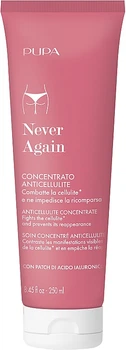 Антицеллюлитный концентрат для тела - Pupa Never Again Anticellulite Concentrate 250ml (1148326-145136)
