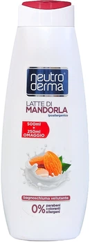 Бархатная гель-пена для душа с миндальным молоком - Neutro Derma 750ml (1329064-4403656)