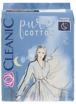Прокладки гигиенические, ночные - Cleanic Pure 8шт (1224058-15607380)