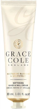 Крем для рук и ногтей с ароматом нектарина и грейпфрута - Grace Cole Boutique Nectarine Blossom & Grapefruit Hand and Nail Cream (мини) 30ml (1060728-22364033)