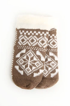 Рукавички MTP 15х12 (BR-9296_White-Dbrown)