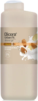 Гель для душу з вітаміном B "Миндаль та молоко" - Dicora Urban Fit Shower Gel Vitamin B 100ml (770943-26515811)