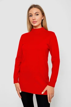 Свитер женский однотонный красный 244R5550 AGER One size