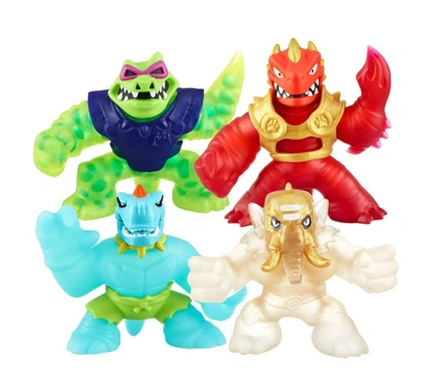 Набір фігурок Гуджитсу Heroes of Goo Jit Zu All Stars Pack Blazagon, Rock Jaw, Tyro, Smashadon